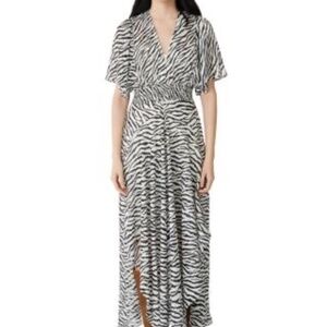Maje zebra maxi dress
